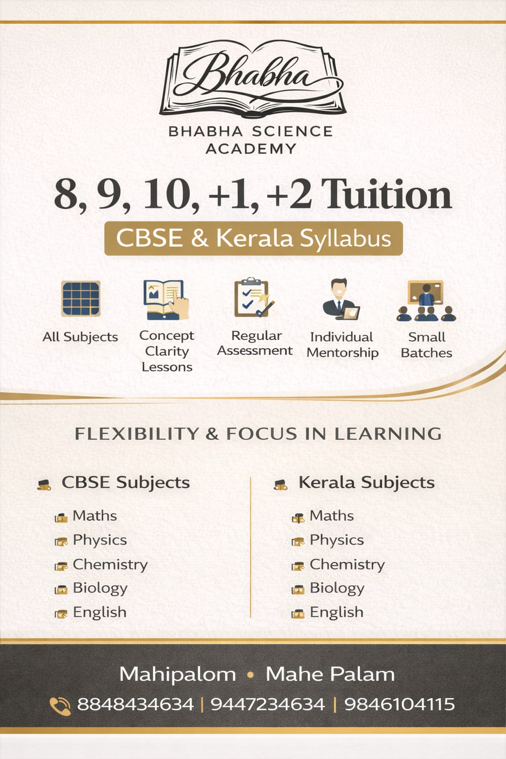 BHABHA SCIENCE ACADEMY